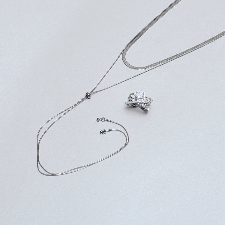 Iconic Spark Necklace and Ring Set