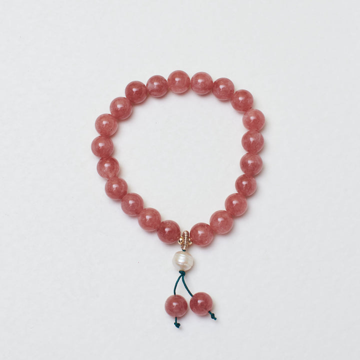 Cherry Blossom Beaded Band