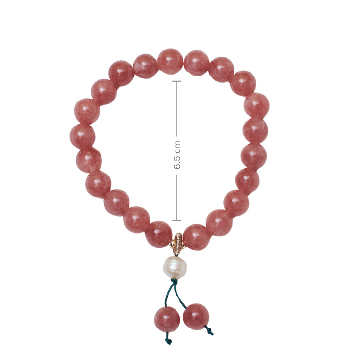 Cherry Blossom Beaded Band