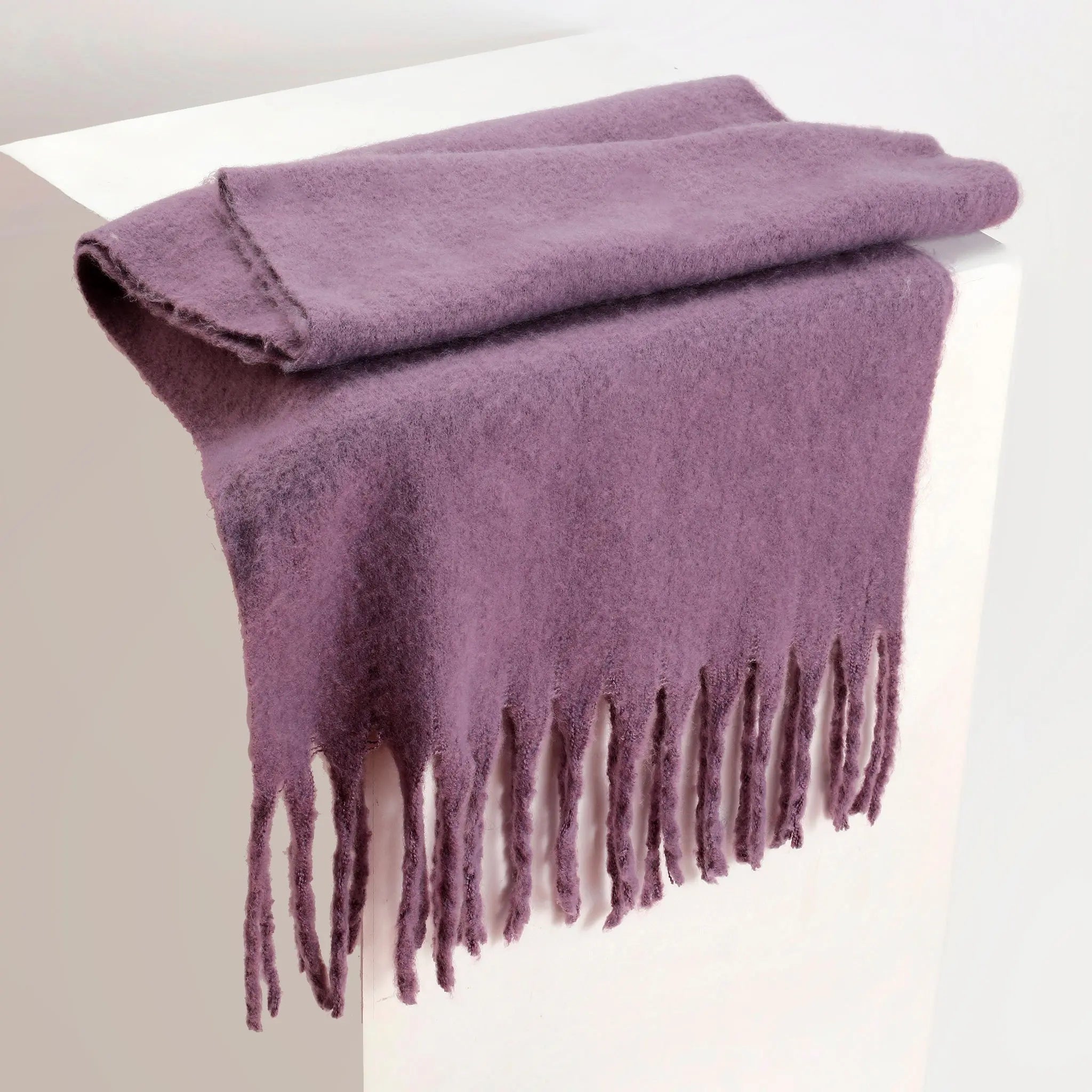CloudSoft Winter Scarf - Purple | Salty – Salty Accessories