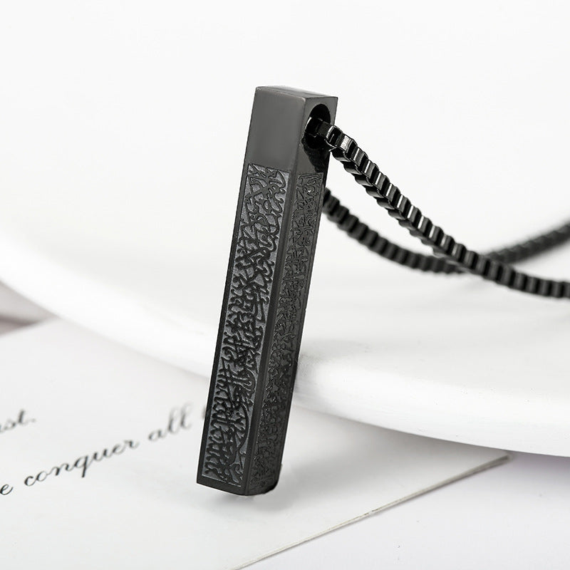 Heliocentric Black Pendant