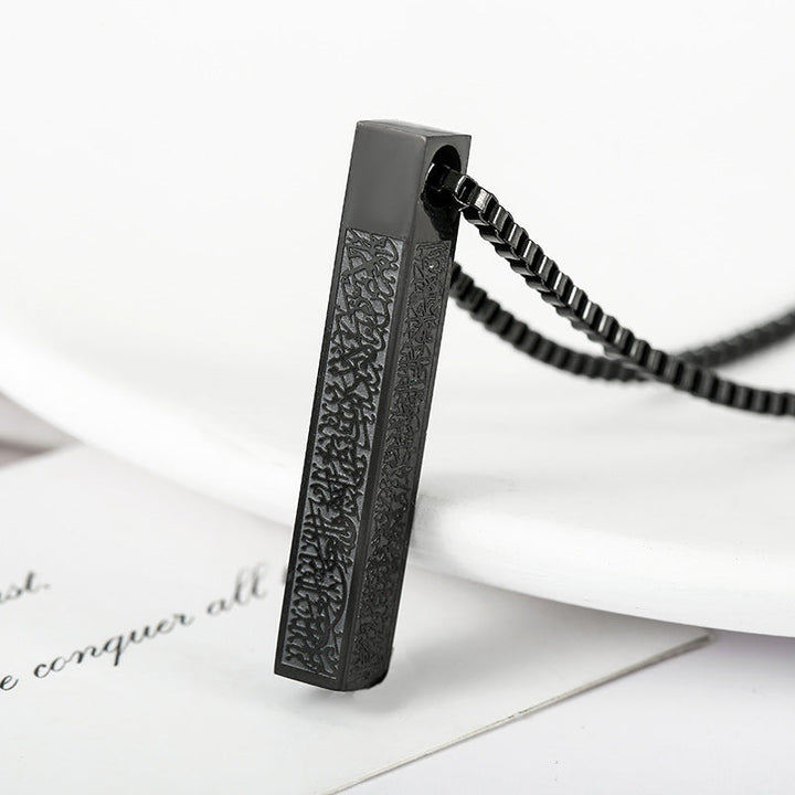 Heliocentric Black Pendant