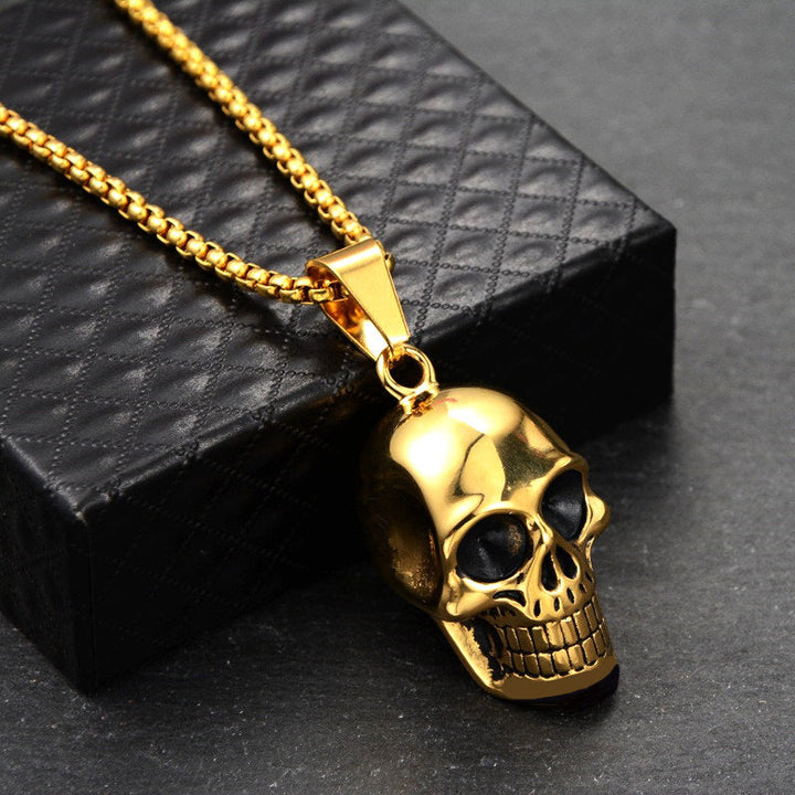 Night King Golden Skull Pendant