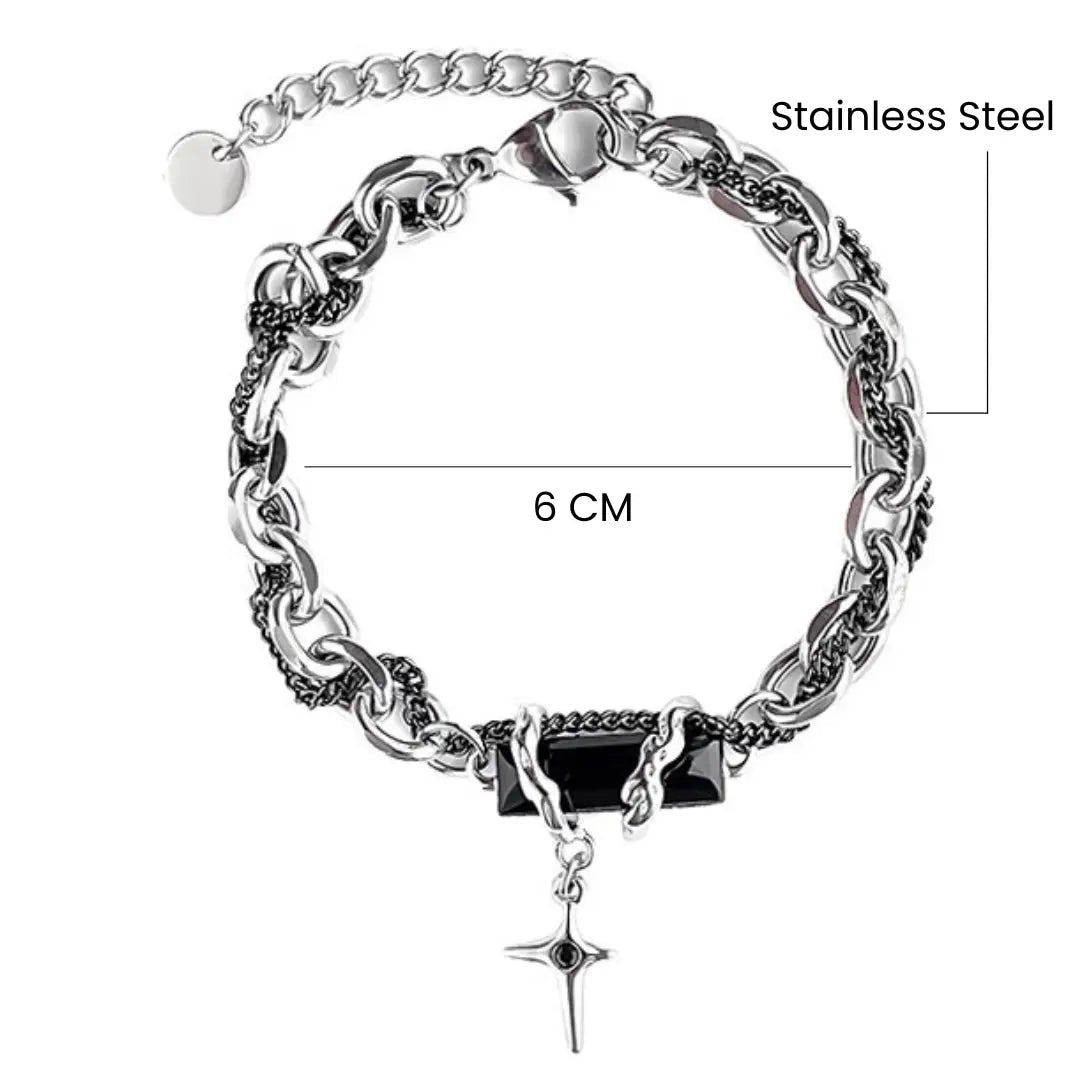 Dapper Design Stone Bracelet