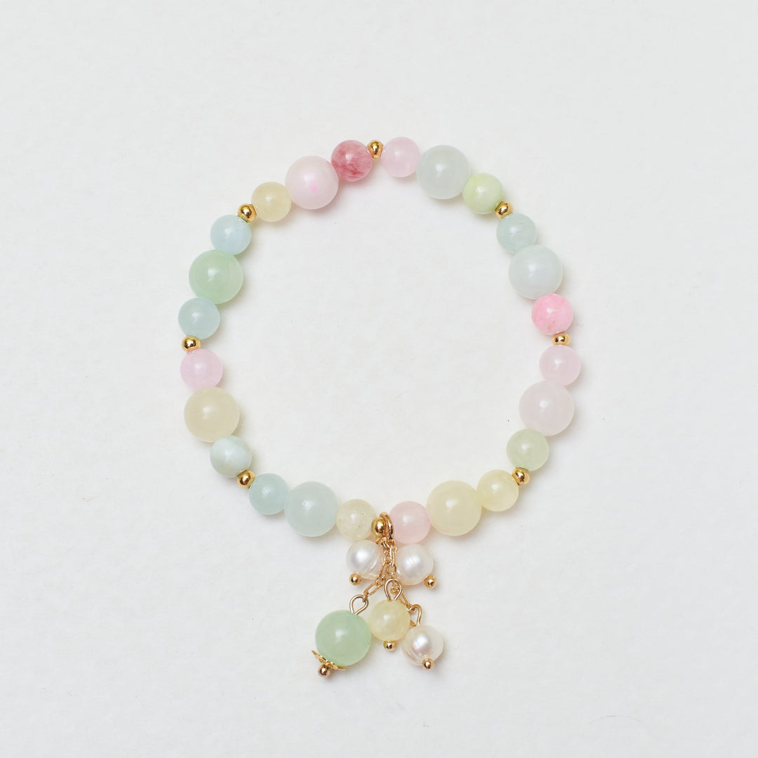 Dreamy Peach Natural Stone Band