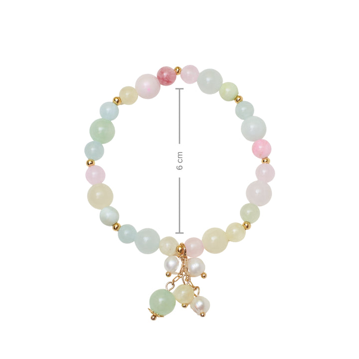 Dreamy Peach Natural Stone Band