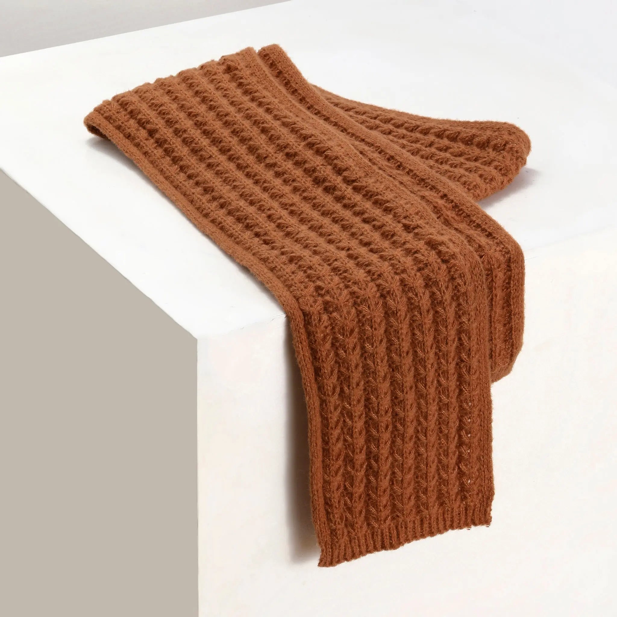 Drift lux Scarf - Brown | Salty – Salty Accessories