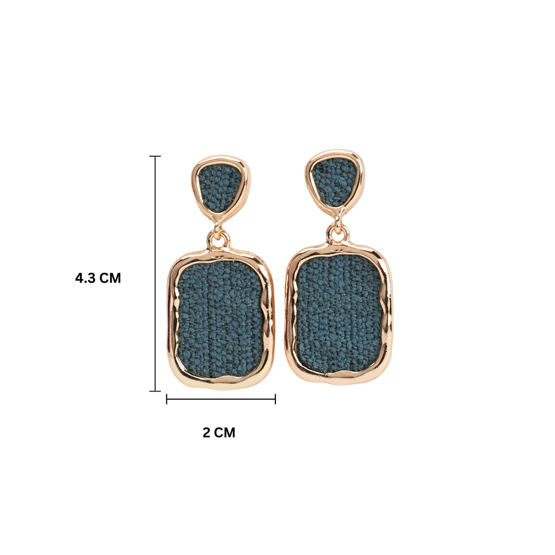 Zest Green Gold Earring - Salty Accessories