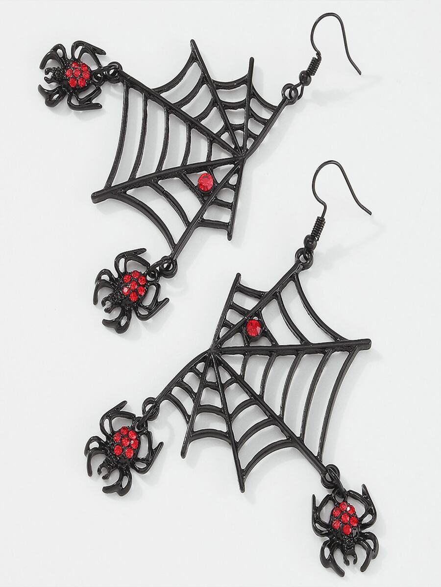 Venomous Web Drop Earrings - Salty Accessories