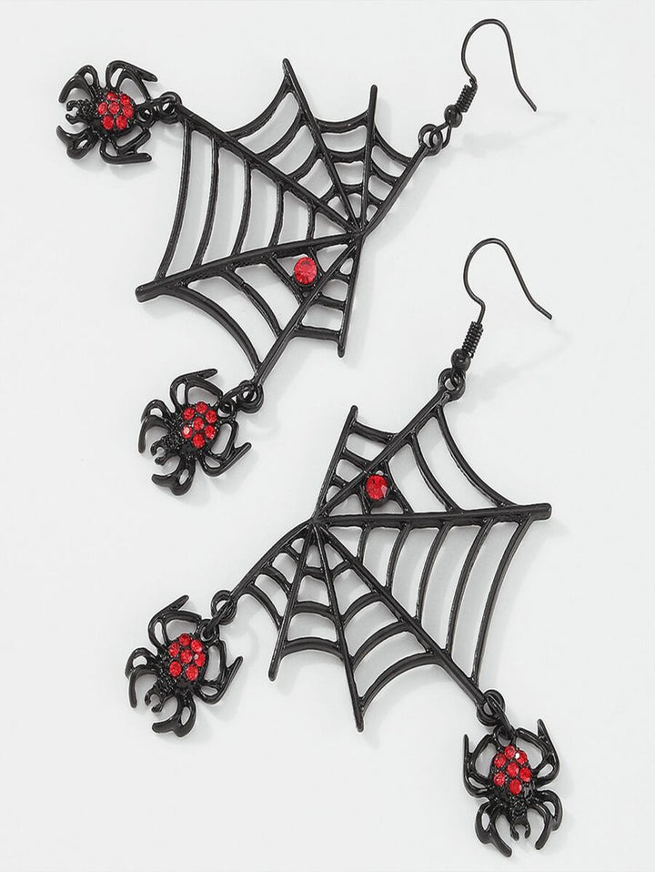 Venomous Web Drop Earrings - Salty Accessories