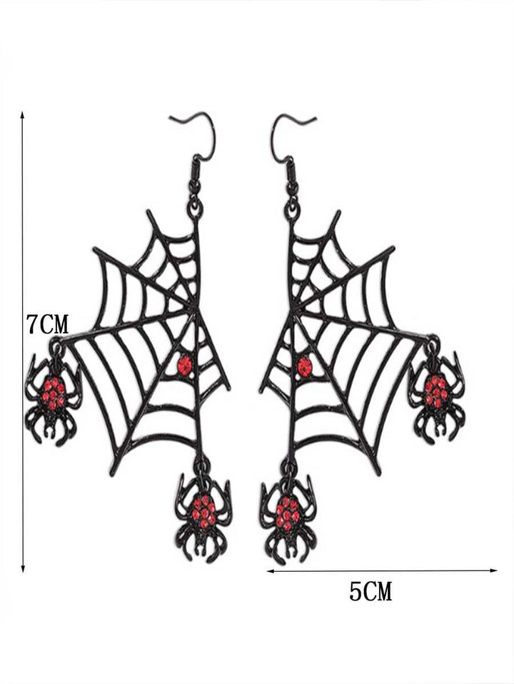Venomous Web Drop Earrings - Salty Accessories