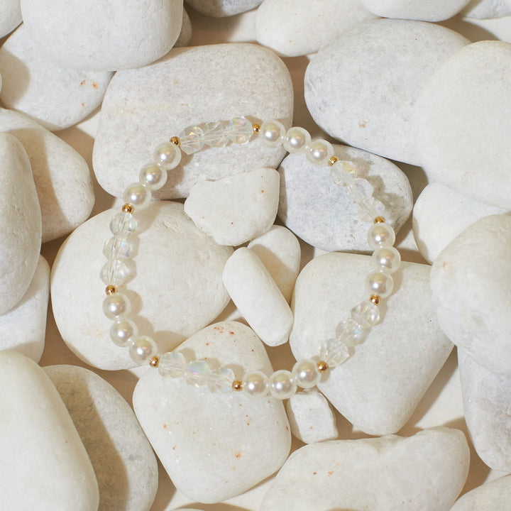 Gemmy Petals Beaded Band