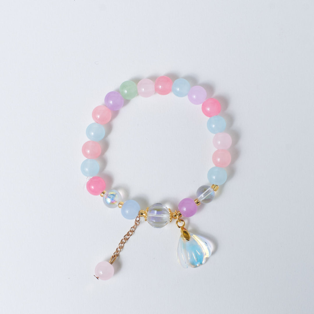 Gentle Pastel Beaded Bracelet