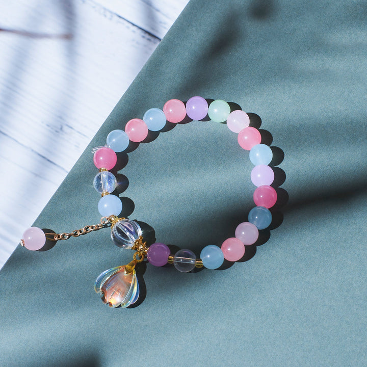 Gentle Pastel Beaded Bracelet