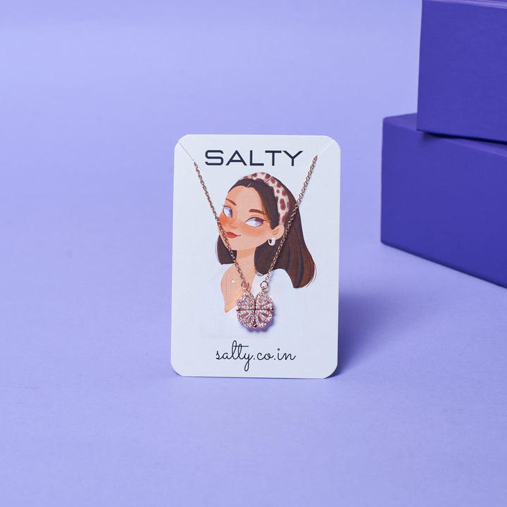 Luxury Jewellery Set Gift Box for Her with Personalised Card | Salty