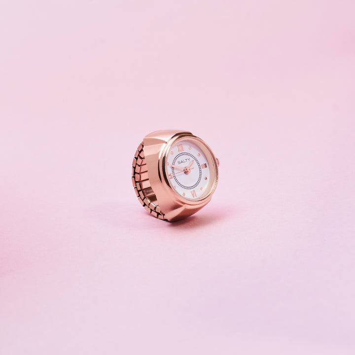 Girl Boss Salty Watch Ring - Rose Gold Salty