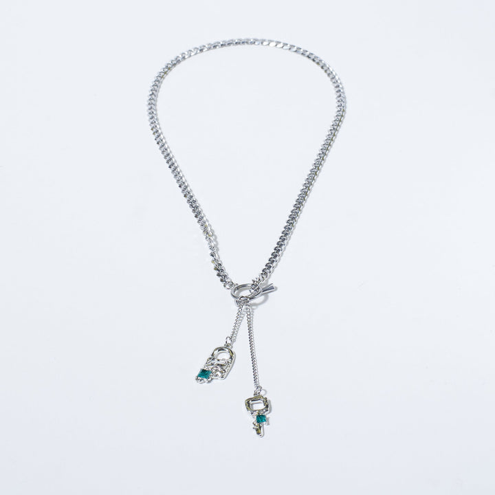 Glamour Toggle Glisten Necklace