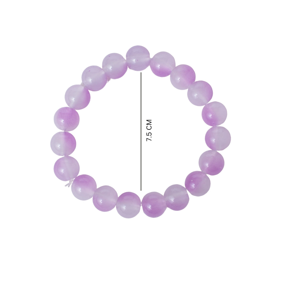 Gorgeous Violet Beaded Bracelet