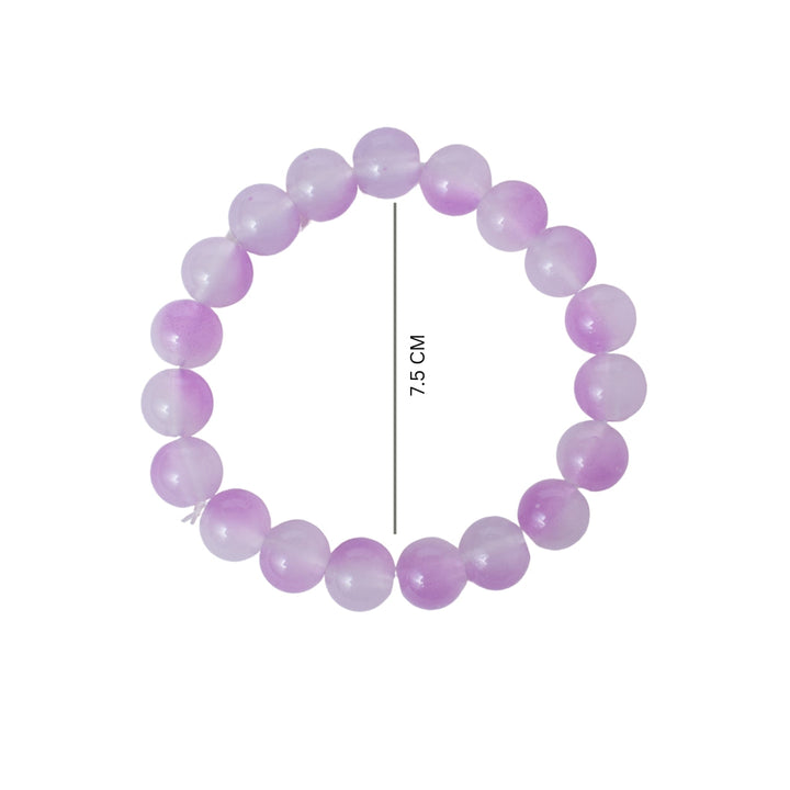 Gorgeous Violet Beaded Bracelet