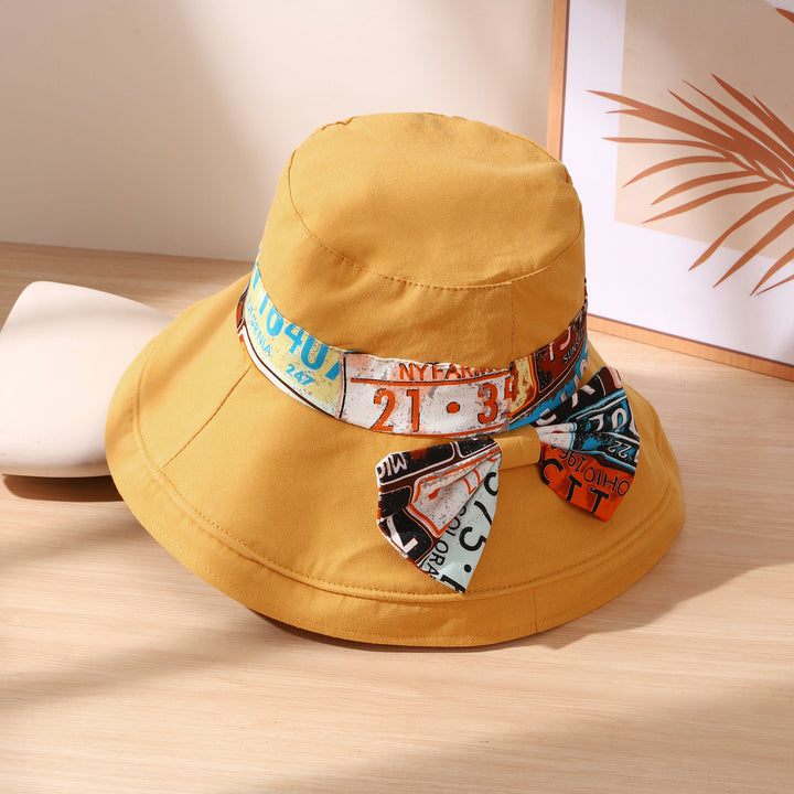 Tangerine Satin Bucket Hat