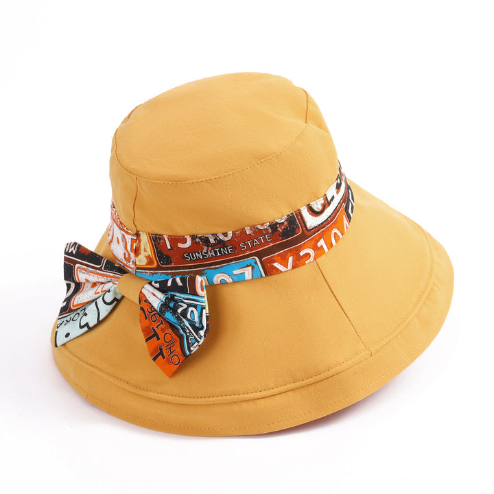 Tangerine Satin Bucket Hat