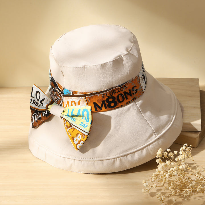 Alabaster Satin Bucket Hat