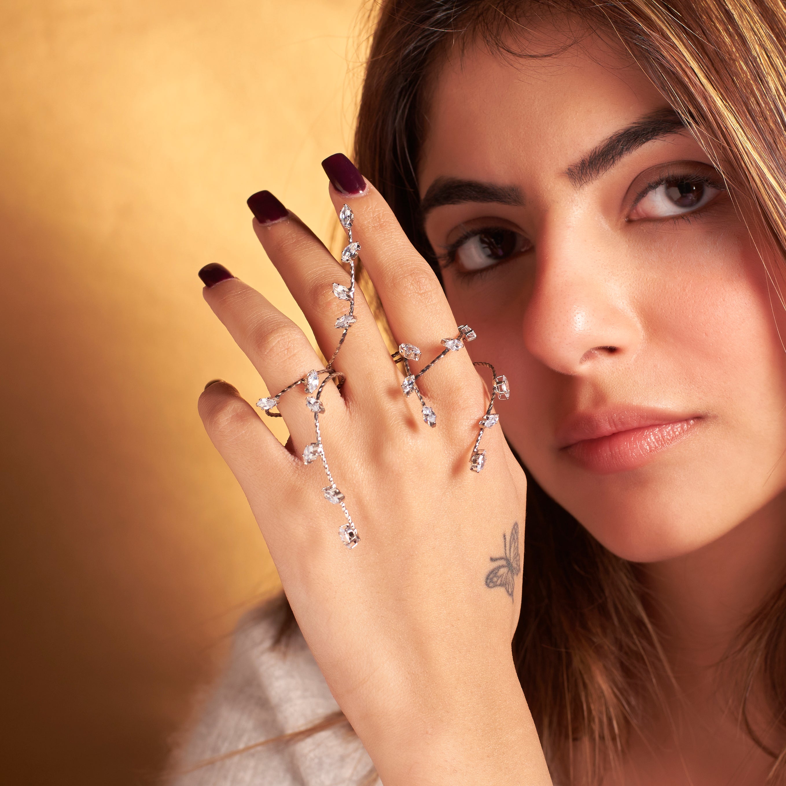 Fashion-Forward Hand Ring | Salty – Salty Accessories