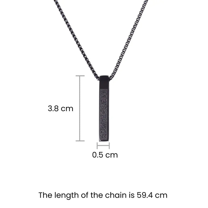 Heliocentric Black Pendant