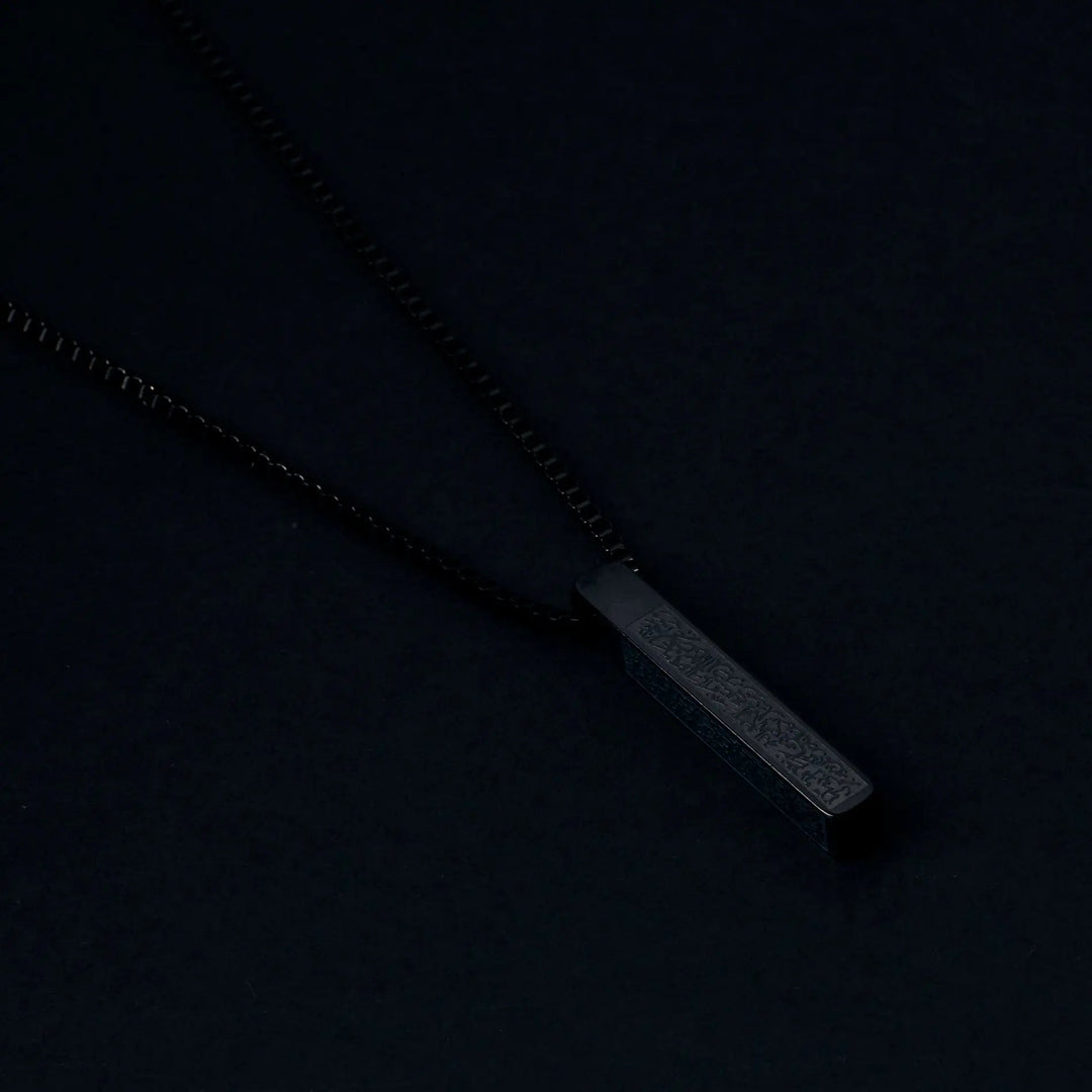 Heliocentric Black Pendant