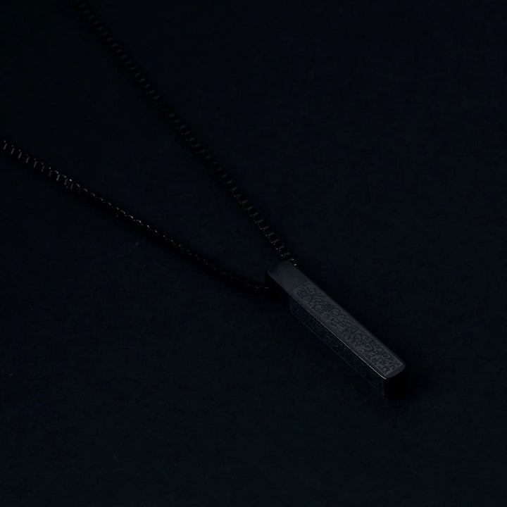 Heliocentric Black Pendant