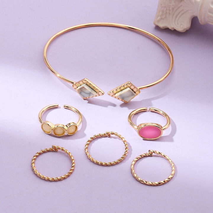 Set of Eternal Bracelet And Rings