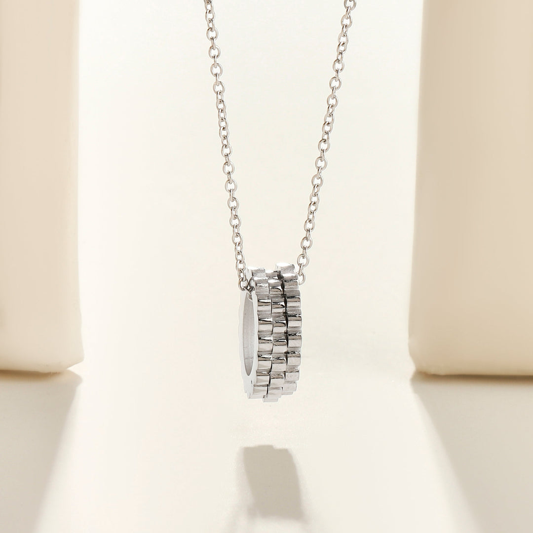 Romance Ring Silver Necklace - Salty Accessories