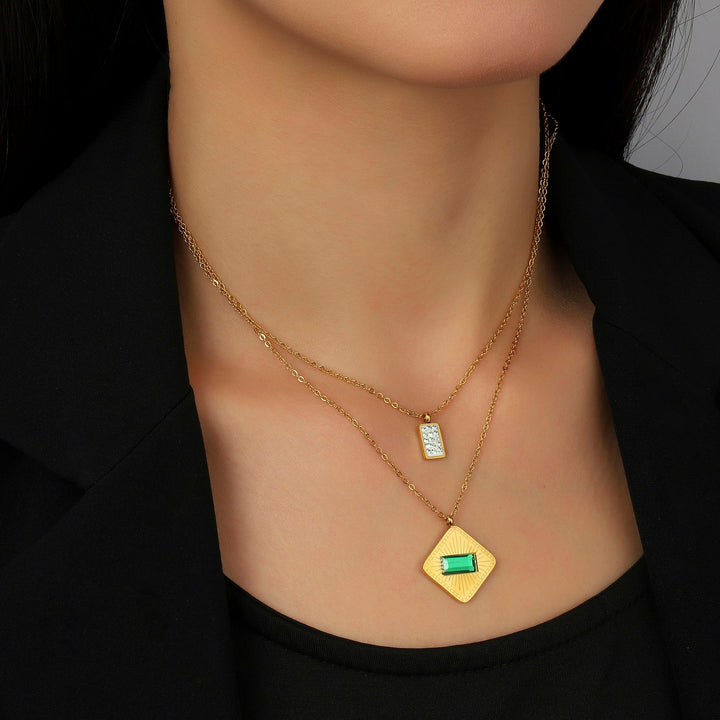 Vintage Layered Necklace - Salty Accessories