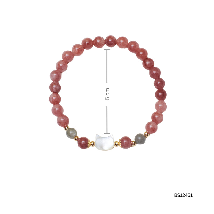 Kitty Beauty Beaded Band