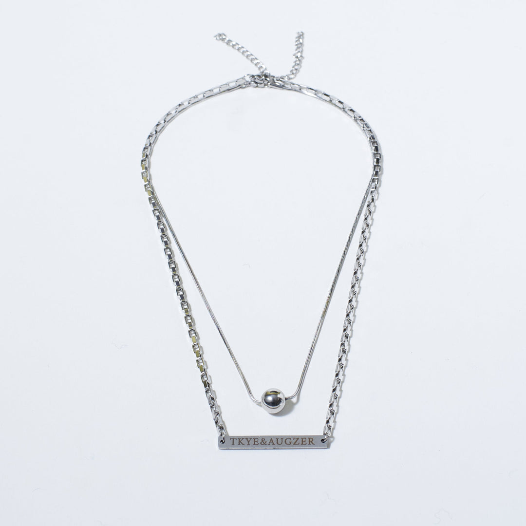 Layered Gritty Gem Chain