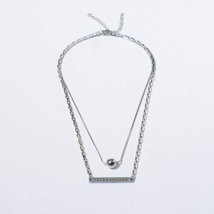 Layered Gritty Gem Chain