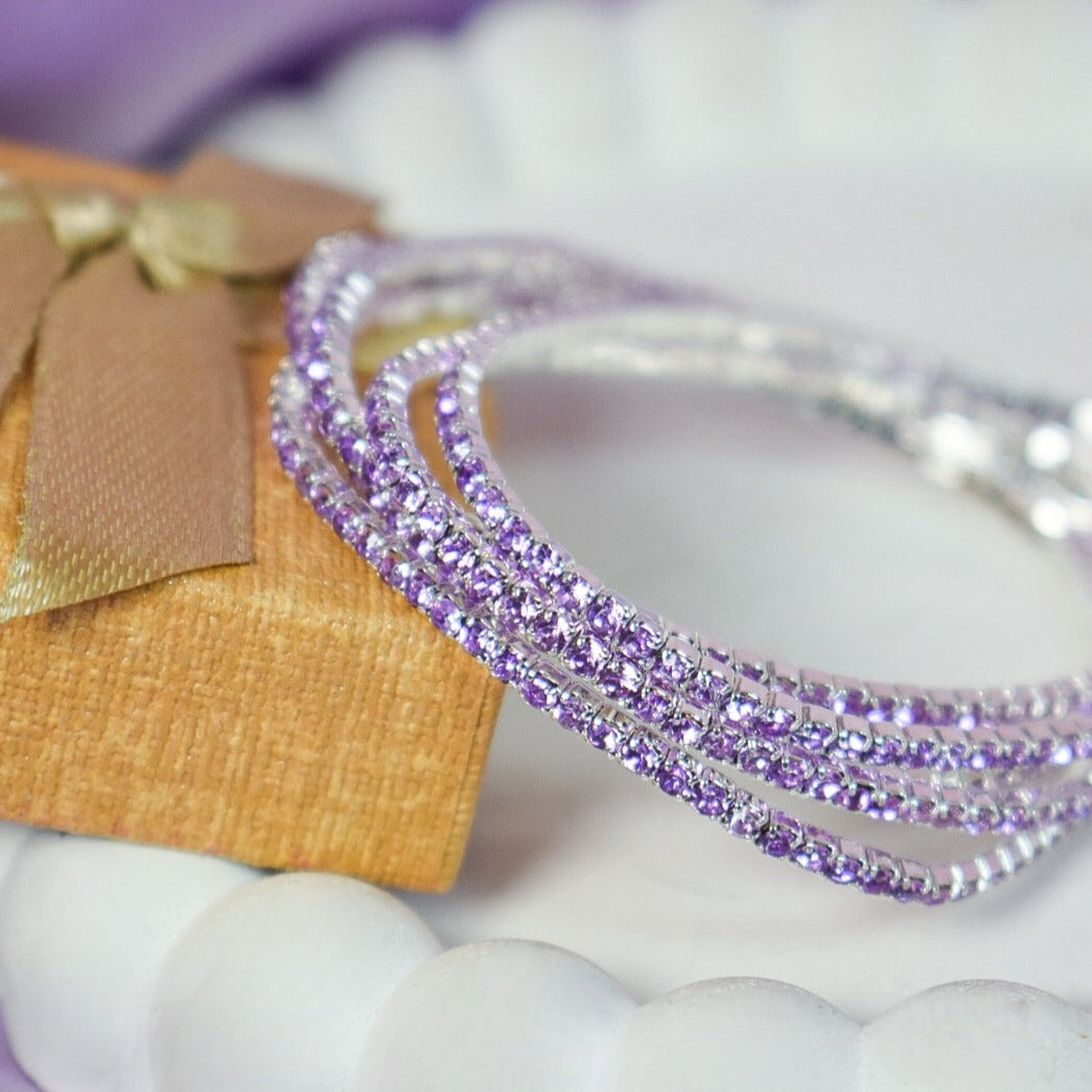 Love Struck Stretchable Bands (Set of 5) Salty