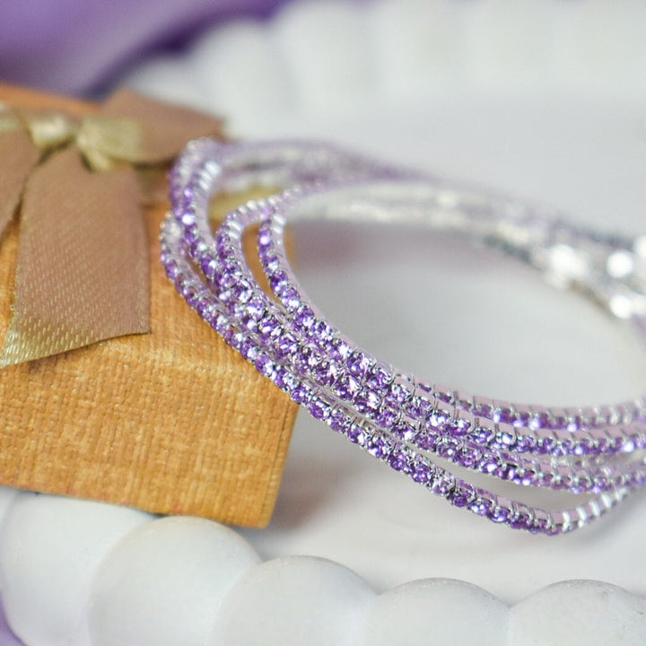 Love Struck Stretchable Bands (Set of 5) Salty