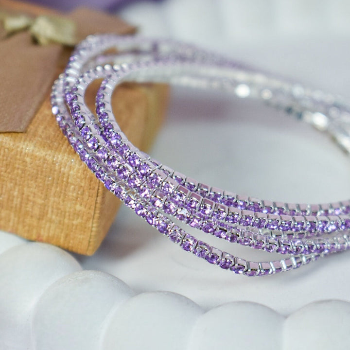 Love Struck Stretchable Bands (Set of 5) Salty