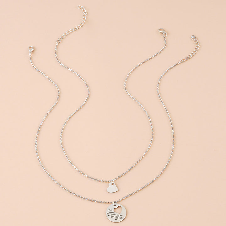 Love you MOM Unity Necklace (2 Necklaces) Salty