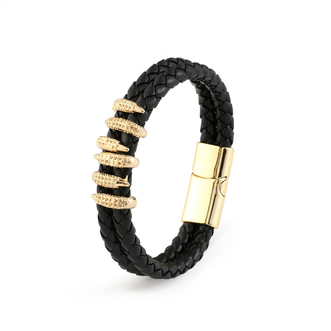 Cocoa Forge Clawed Bracelet - Gold