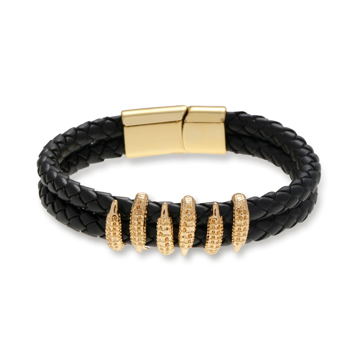 Cocoa Forge Clawed Bracelet - Gold