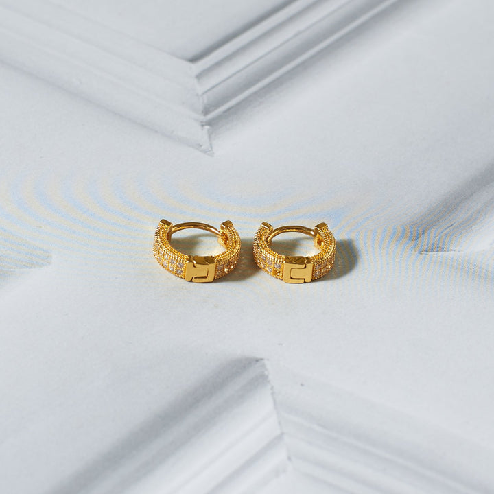 Sophisticated Golden Earrings