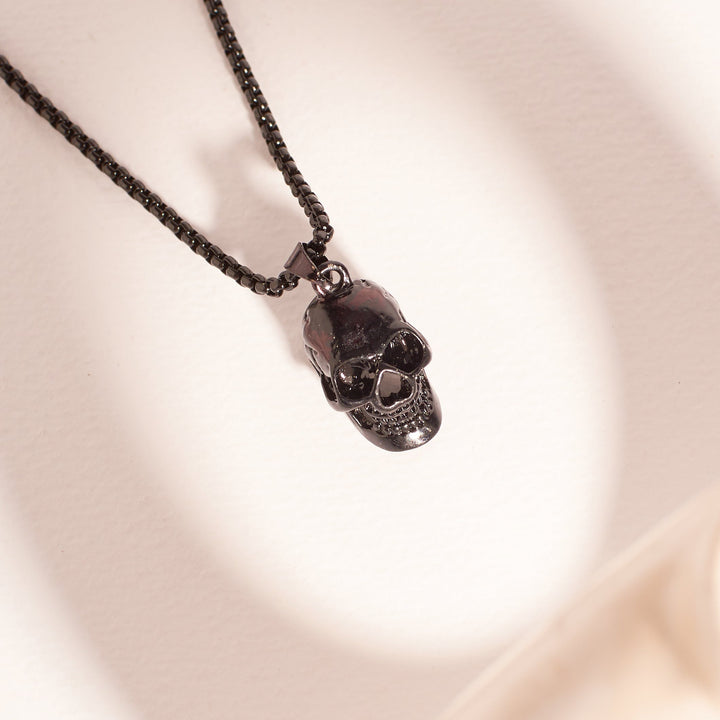 Night King Black Skull Pendant