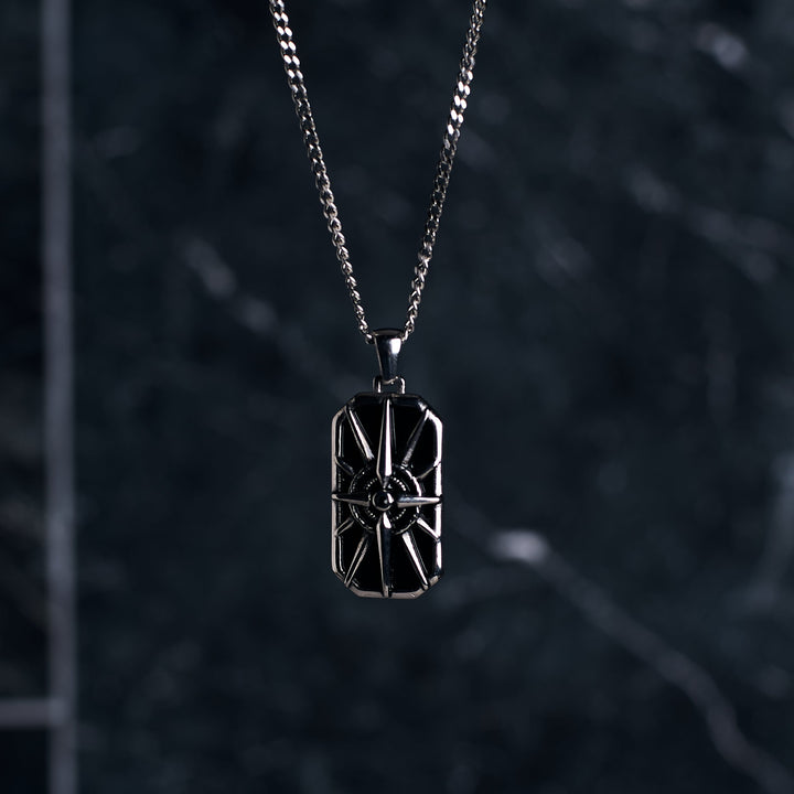 Vintage Travel Silver Chain