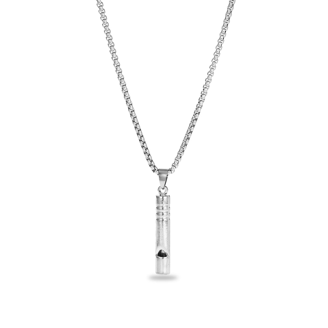 Viking horn Silver Chain