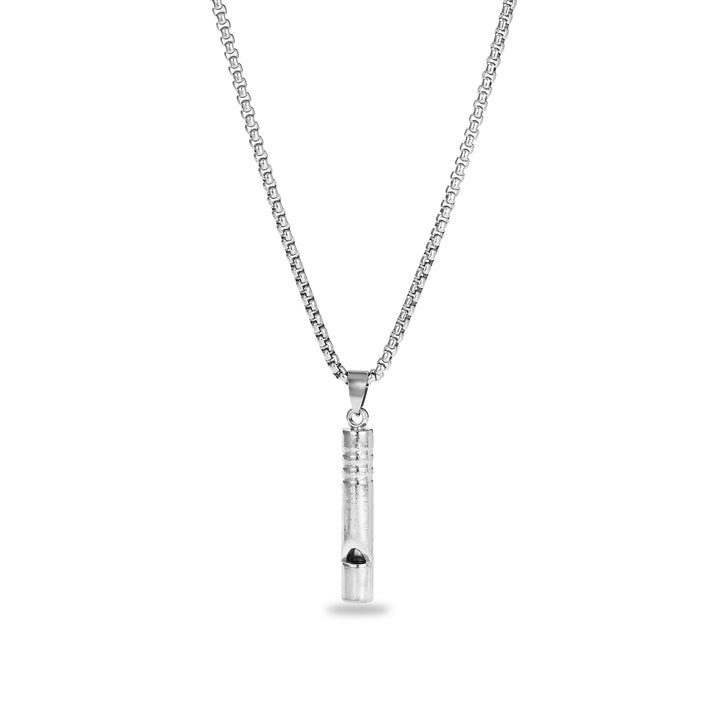 Viking horn Silver Chain