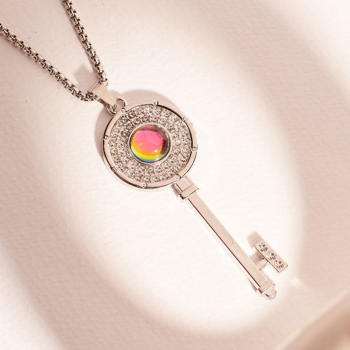 Secret Key Charm Pendant
