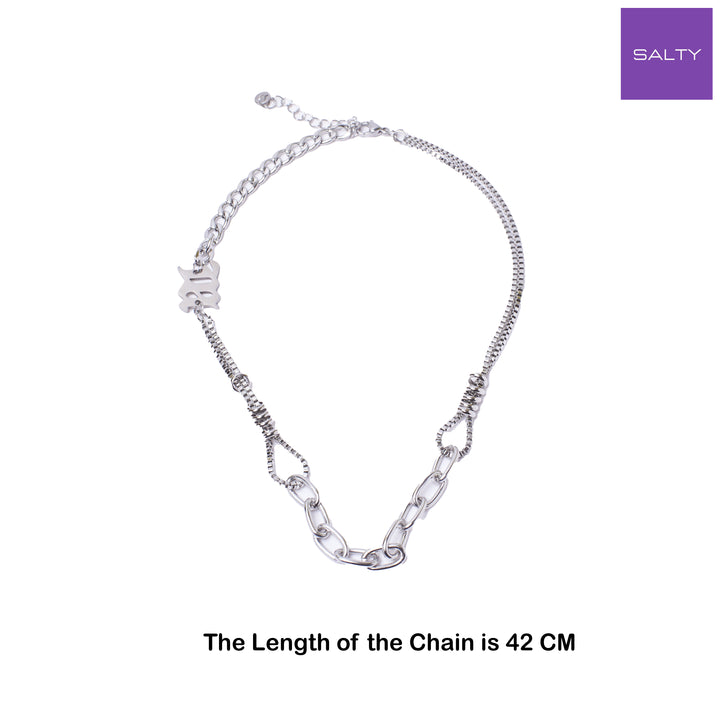 Cryptic Rune Silver Chain