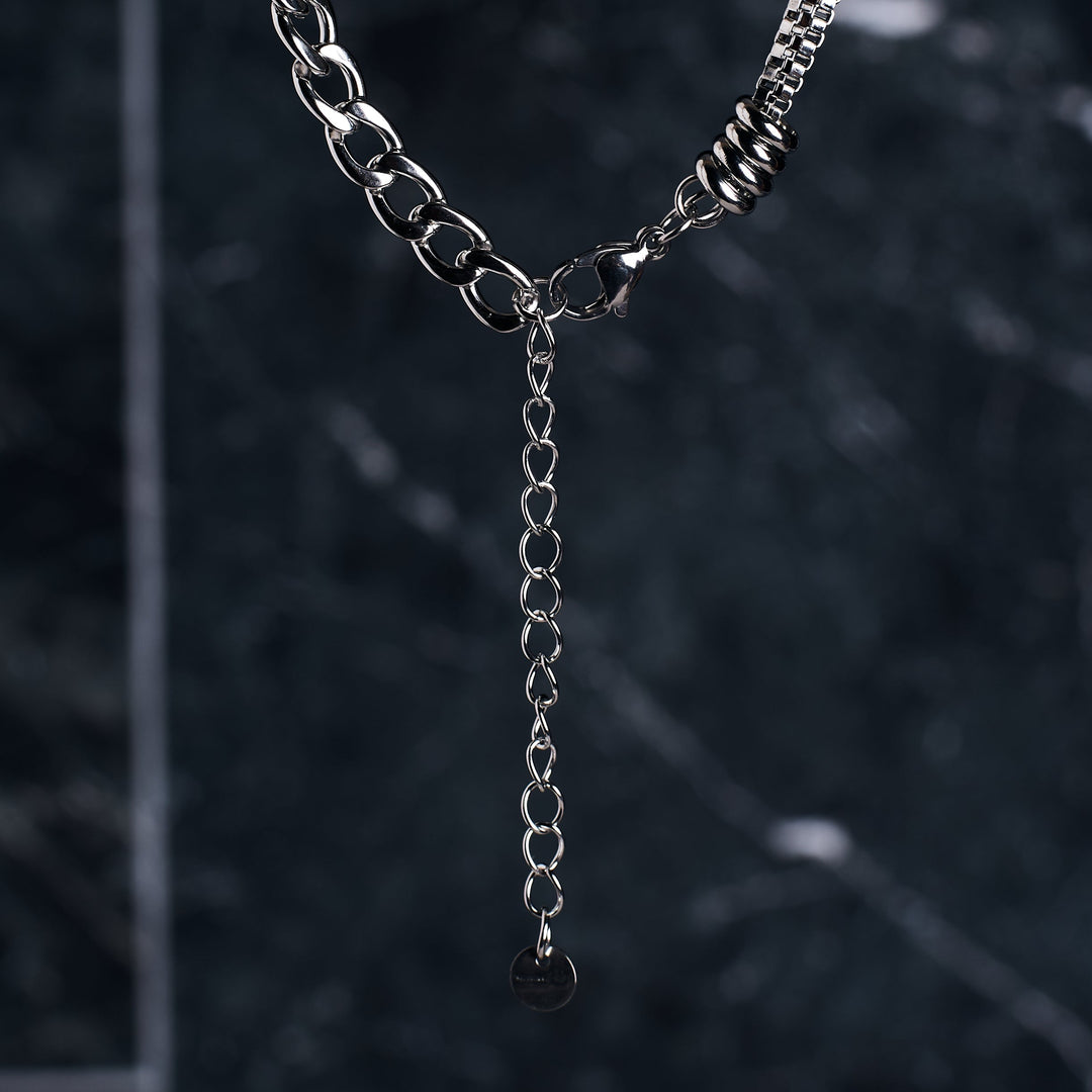 Cryptic Rune Silver Chain